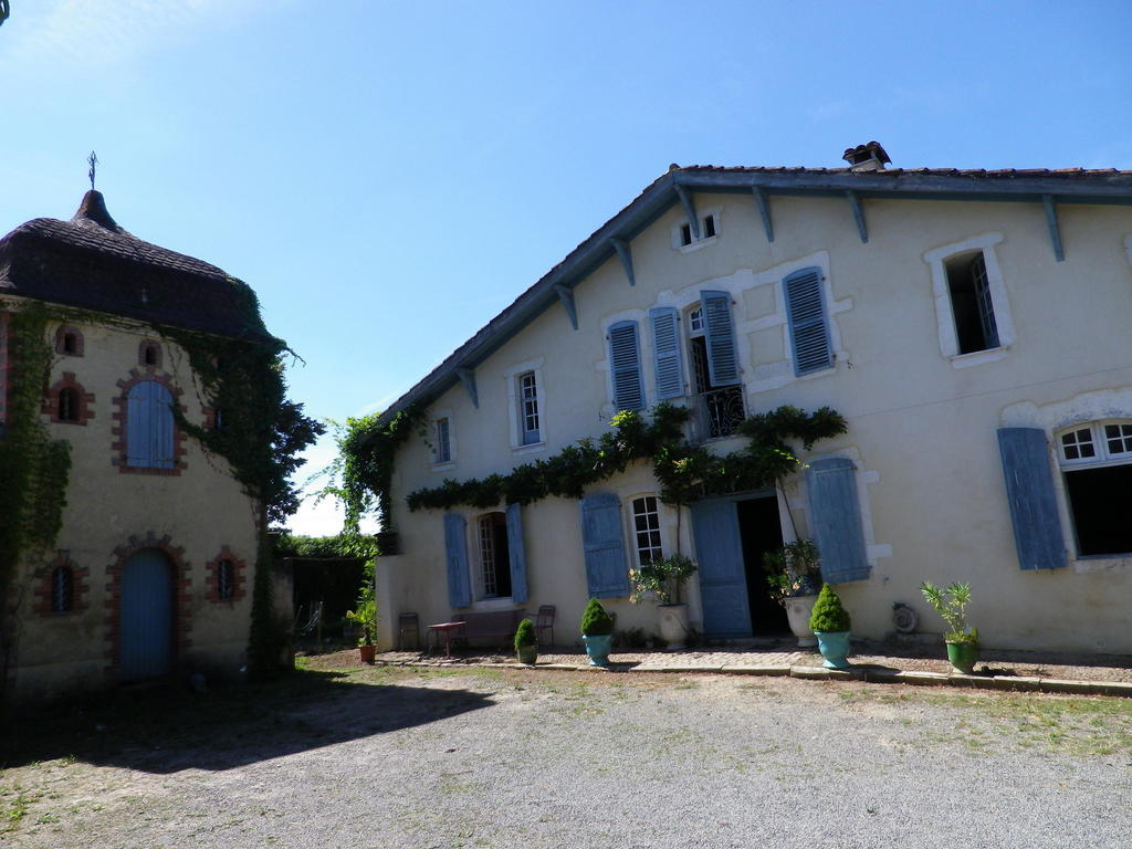 Chambres Et Table D'Hotes Manoir Capcazal De Pachiou Mimbaste Exterior foto